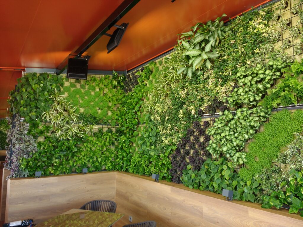 Jardín vertical